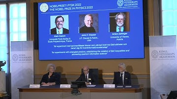 Nobel Physics Prize is awarded to three quantum physicists | AFP