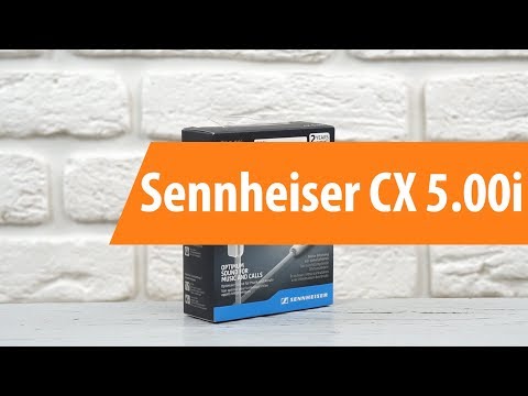 Распаковка Sennheiser CX 5.00i / Unboxing Sennheiser CX 5.00i