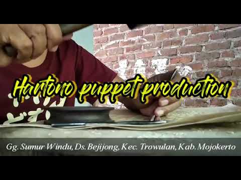 HARTONO PENGRAJIN WAYANG KULIT  MOJOKERTO YouTube