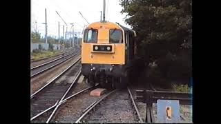 20154 and 20057 with an MGR train at Newton le Willows