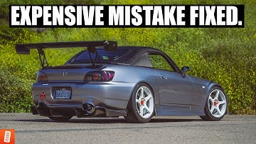 Building A Turbocharged Honda S2000 AP2 - Part 11 - Updating the Rear End & Fuel Fest Irwindale!