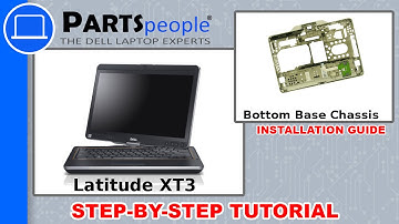 Dell Latitude XT3 Bottom Base Chassis How-To Video Tutorial