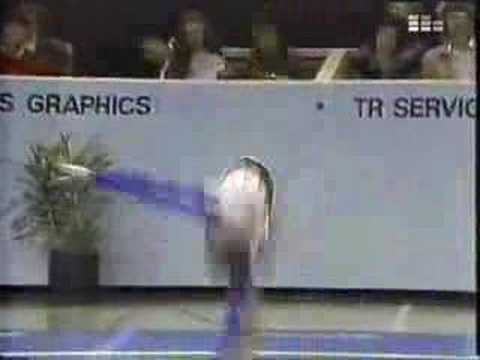 Yulia Rosliakova USSR Rope 1991 Seiko Grand Prix