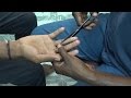 THE WORLD'S  BEST FINGER MASSAGE WITH SCISSOR /ASMR RELAXING,,