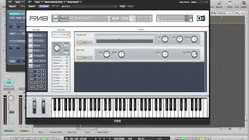DESIGNING ELECTRONIC PERCUSSIVE SOUNDS IN FM8