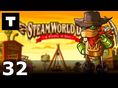 Видео: SteamWorld Dig 32 - Старый мир. Пещера 2-3