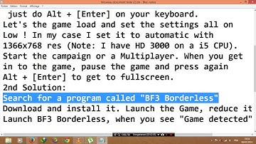 mouse problem in Battlefield 3 fixed !!!