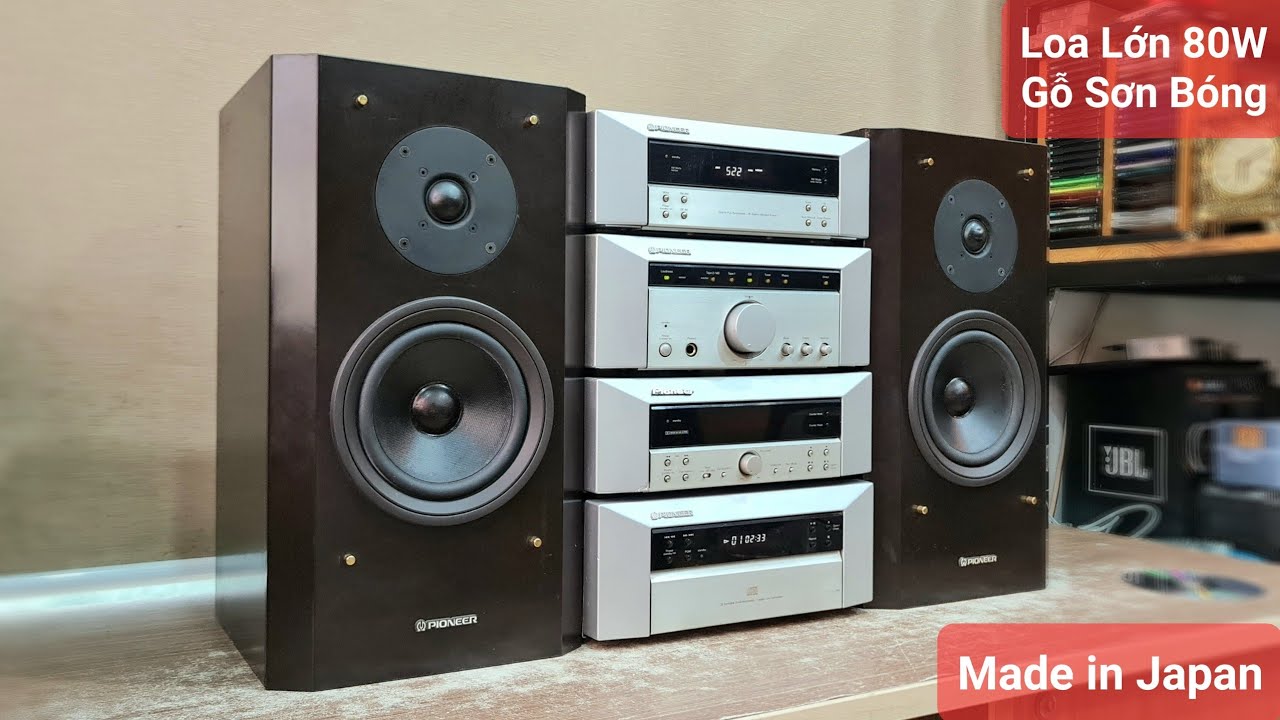 💥Dàn Trung Cao Cấp PIONEER C3, Made in Japan, Chất Âm Châu Âu (Vũ