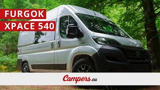 VAN TOUR: Furgok Xpace 540, The short Ducato with electric bed!