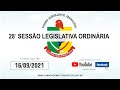 28ª Sessão Ordinária - CMMN (16/09/2021)