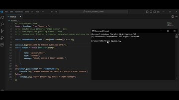 A cli guessing game made with typescript and javascript