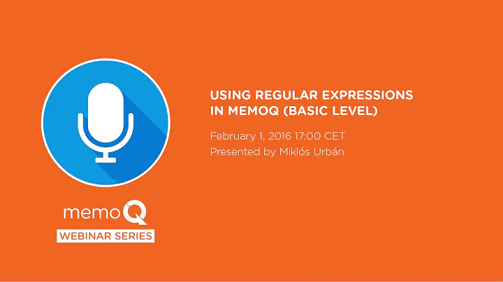 Regex: Basic course for beginners (Part 1) | February 2016