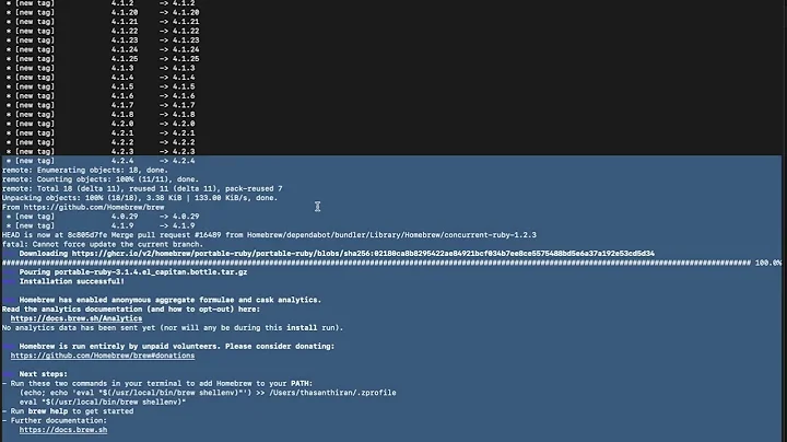 zsh: command not found: brew - macos sonoma - homebrew installation