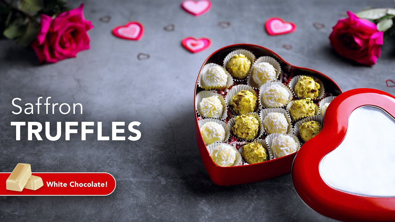 How to Make Decadent Saffron Truffles - Easy Recipe Tutorial 🍫🌿