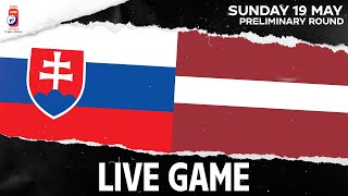 LIVE | Slovakia vs. Latvia | 2024 #IIHFWorlds