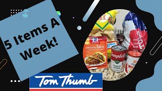 5 Items THIS Week - Tom Thumb Digital Coupons