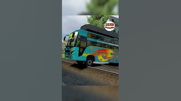 Shri Krishna Bus On Railtrack 😎😍😘 #shorts