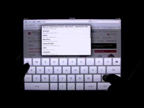 Ipad: How to Clear Your Web History | H2TechVideos