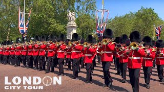 🇬🇧LONDON CITY TOUR | INCREDIBLE Trooping The Colour Rehearsal 2023