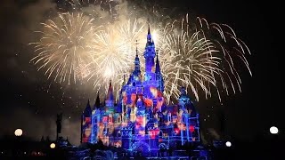 Tokyo Disneyland Fireworks Show 2025 – Full Nighttime Spectacular at Cinderella Castle 4K HDR