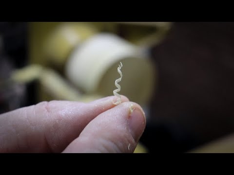 Woodturning a Poplar Gift