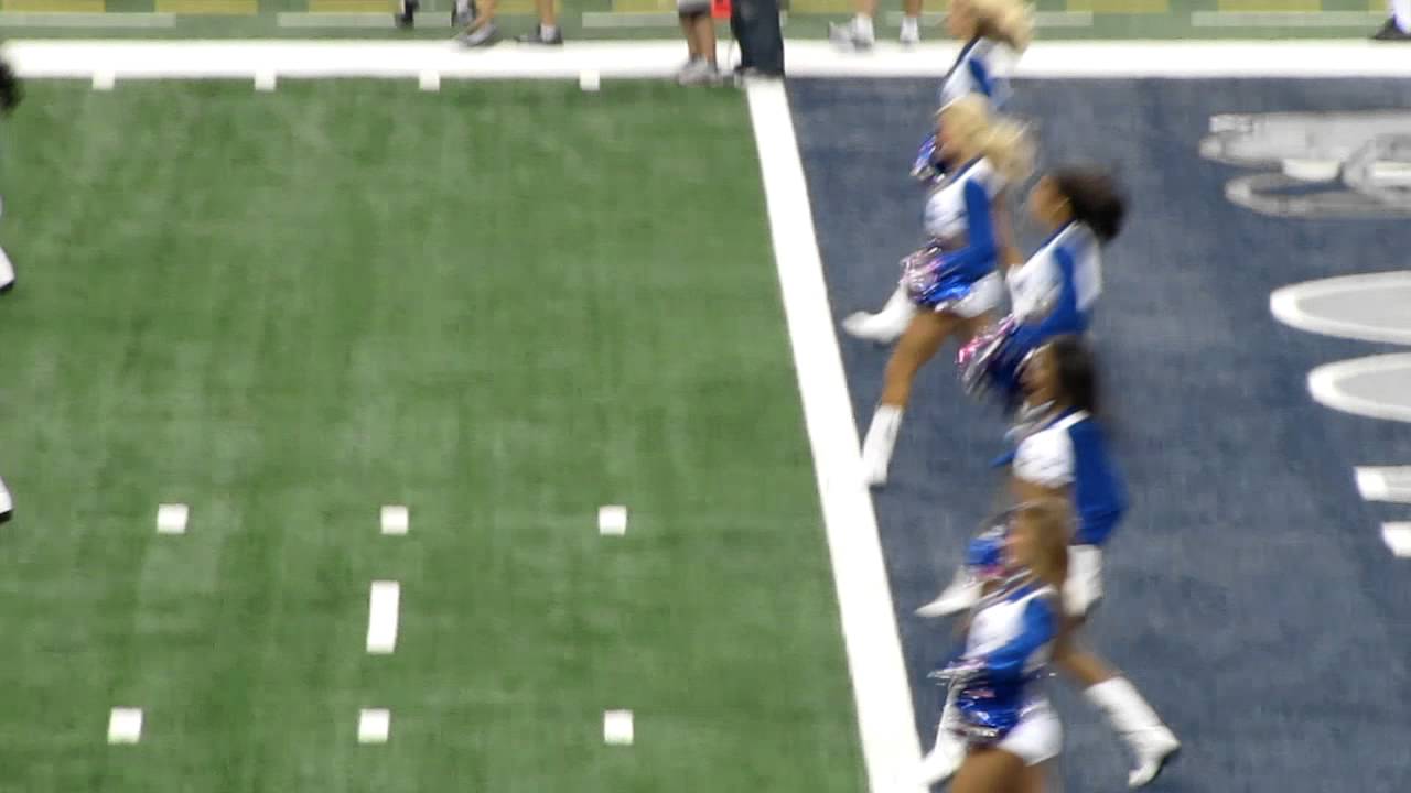 Dallas Cowboys Cheerleader Entrance Cowboy v. Jaguars 2010 YouTube