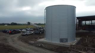 NFPA 22 Fire Protection Water Tank Installation - Denton, Texas