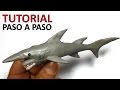 ★ Como hacer un tiburón duende de plastilina / how to make a goblin shark plasticine