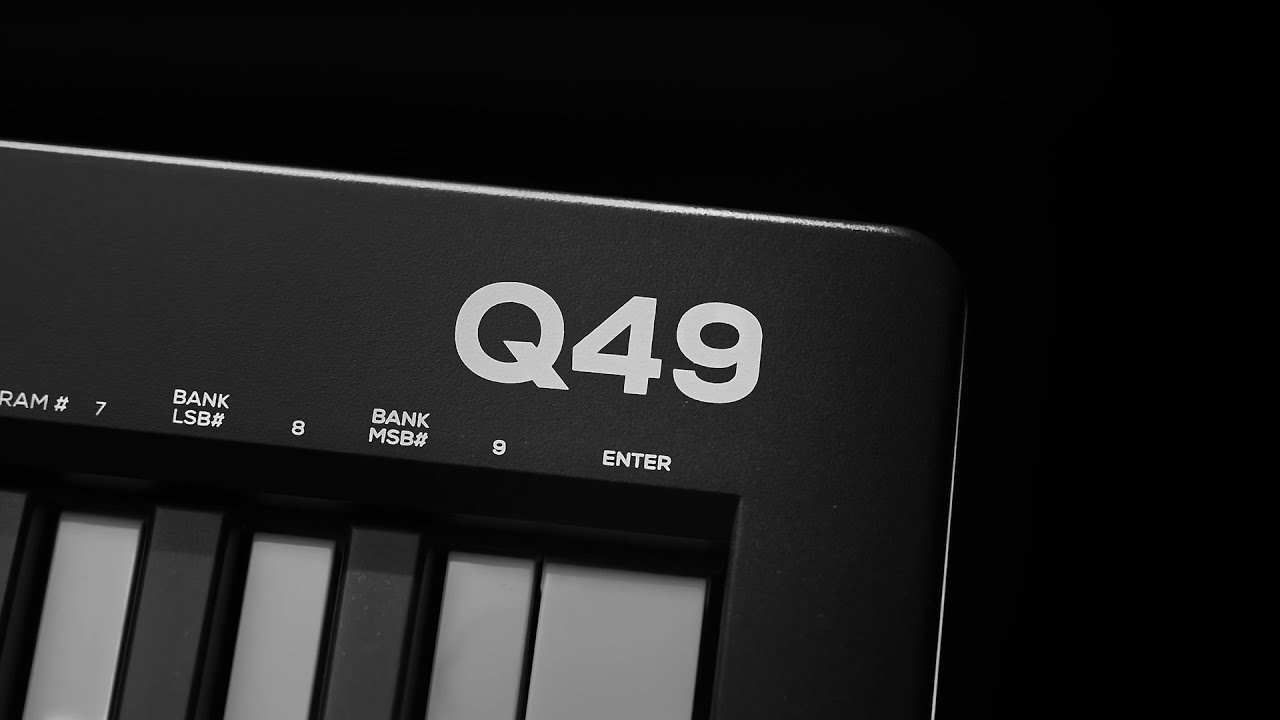 alesis q49 49 key usb midi keyboard controller