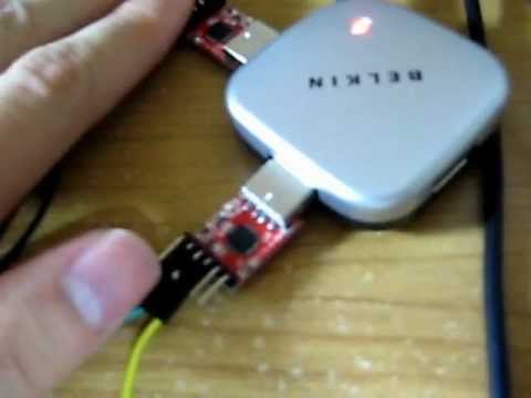 VS C# Serial Com Port Instant Messaging Tutorial-part 6 (Hardware Setup)