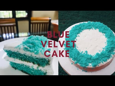 How to make velvet cake | Blue Velvet Cake | cake recipes || Umma's ...