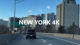4K New York - Driving tour from Queens to Brooklyn