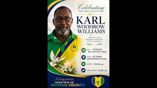 ROAD MARCH AND INTERMENT OF THE LATE KARL WOODROW WILLIAMS