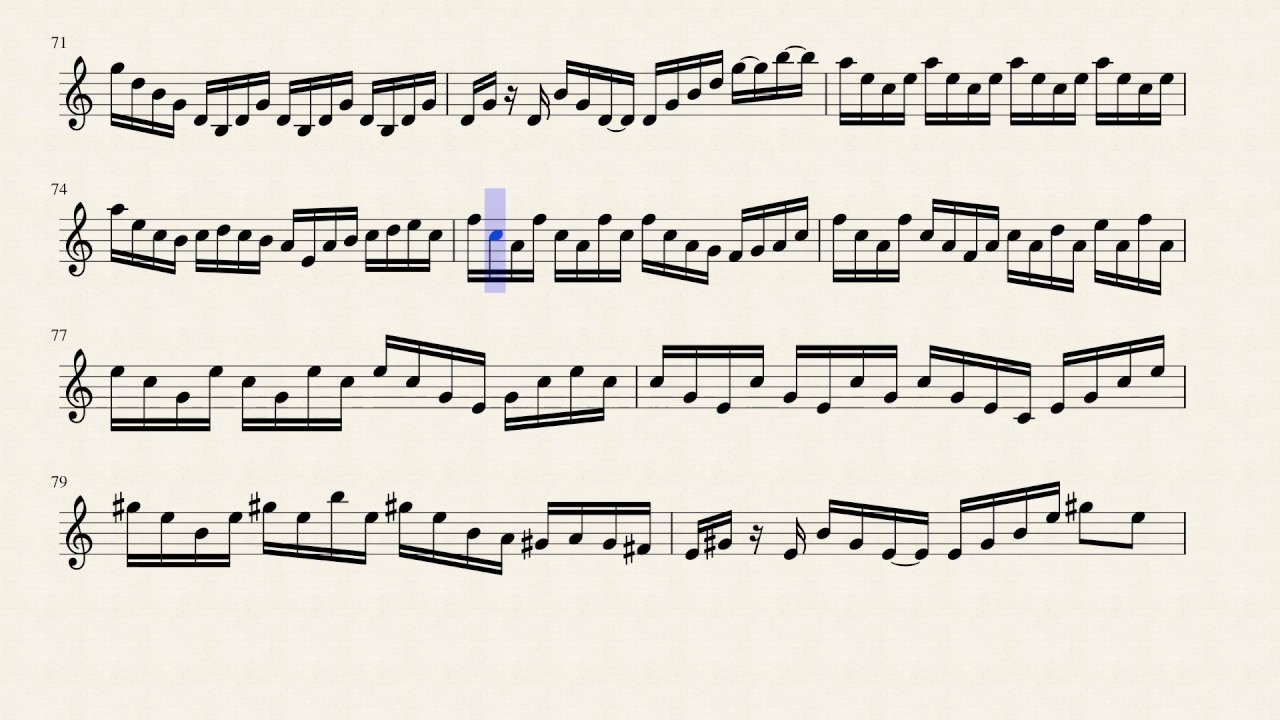 Transcendence Music Notes Lindsey Stirling (Violin Full) YouTube