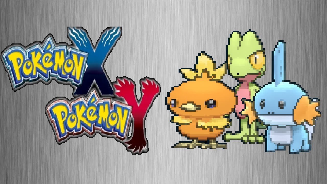 Pokemon X and Y starters 4