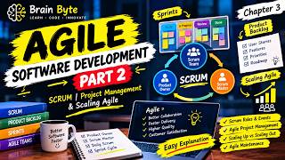 SCRUM Explained 🔥 | Sprints, Product Backlog & Scaling Agile | Software Engineering Chapter 3 Part 2