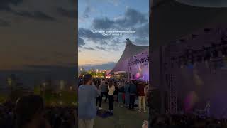 Can you believe this is in Bentonville, Arkansas? Experience a night on the Momentary Green now!
