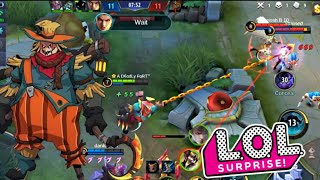 BEWARE OF THE SURPRISE HOOKS 😂 | S14 RANK HM | WOLF XOTIC | MOBILE LEGENDS BANG BANG