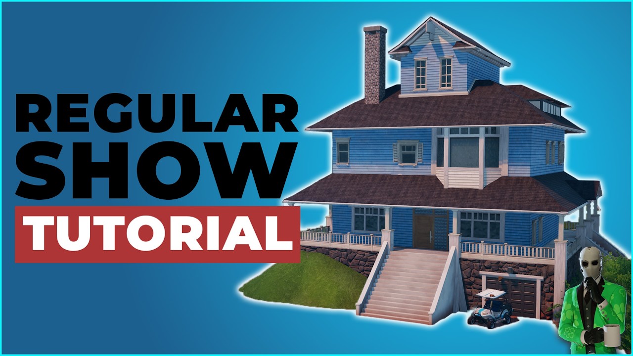 Как обустроить настоящий выставочный дом | Fortnite Creative