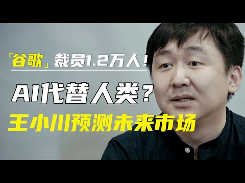 谷歌全球裁员1.2万人！AI代替人类？ 王小川此时预测出未来市场峰值    #十三邀 #许知远#罗翔#王石