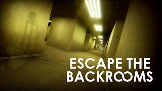 Escape The Backrooms Is The Scariest Game Out - (Xbox Series X Gameplay)