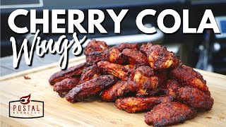 Cherry Cola Smoked Chicken Wings Recipe - How to BBQ Wings