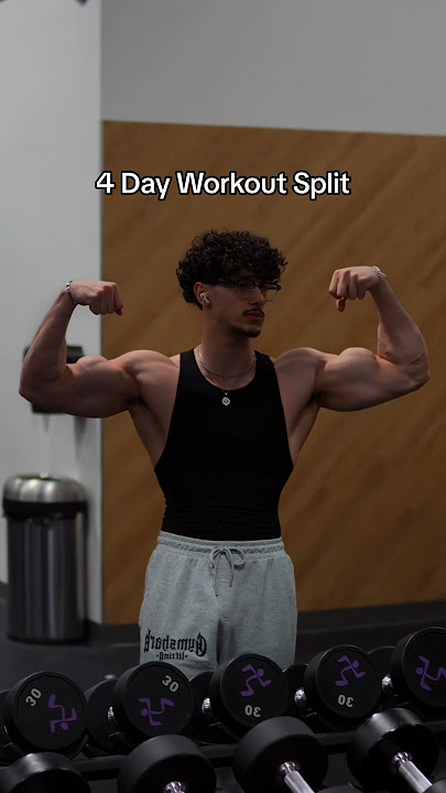 4 Day Workout Routine 🦾