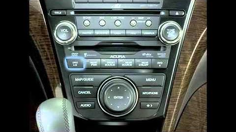 2011 & 2010 Acura MDX Controls Tutorial