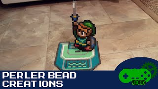 Perler Bead Creations: LoZ A Link to the Past - Link