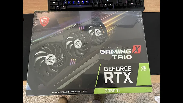 Exklusive Einblicke: MSI RTX 3080 Ti Unboxing