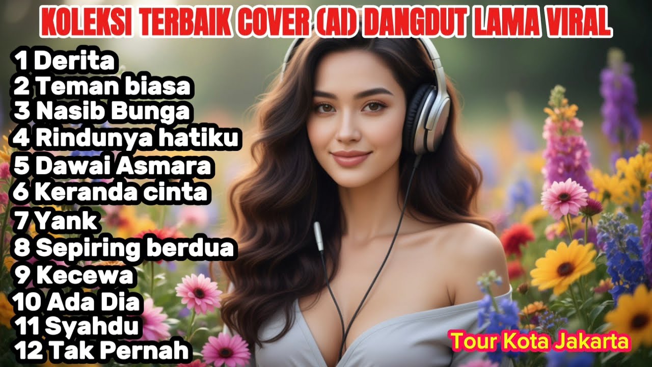 DERITA Rhoma Irama (Cover Dangdut AI Viral tiktok) Teman Biasa-Nasib Bunga-Rindunya Hatiku-Ada Dia