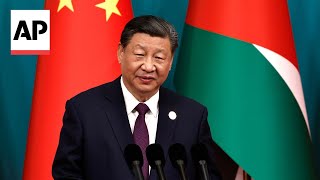 Chinese President Xi Jinping reiterates call for a Palestinian state