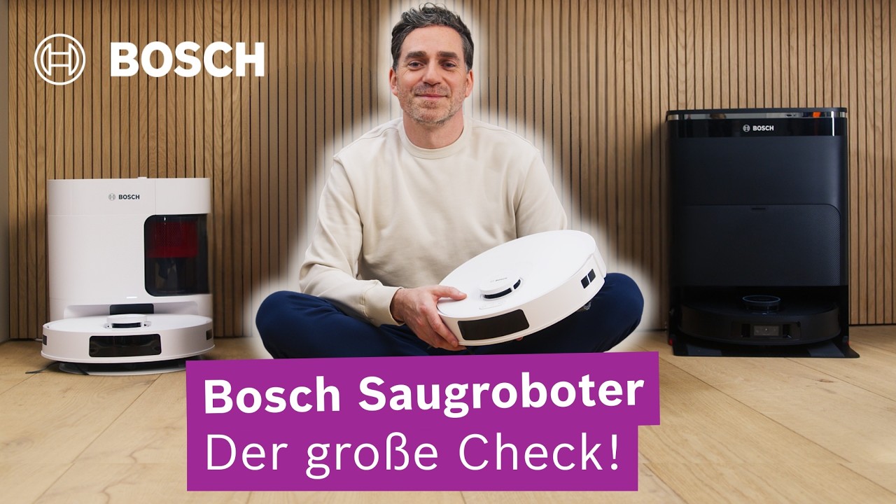 Welcher Saug- und Wischroboter lohnt sich für dich? 3 Modelle im Vergleich! | Bosch Saugroboter