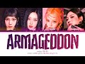 SPECIAL Aespa Armageddon Lyrics 에스파 Armageddon 가사 Color Coded Lyrics